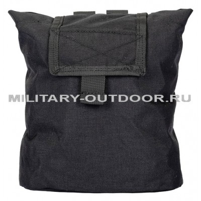 Idogear Foldable Mag Recycling Bag MOLLE Black